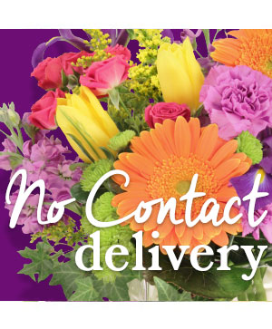 No Contact Delivery Designers Choice Bouquet in Gloversville, NY | PECK'S FLOWERS